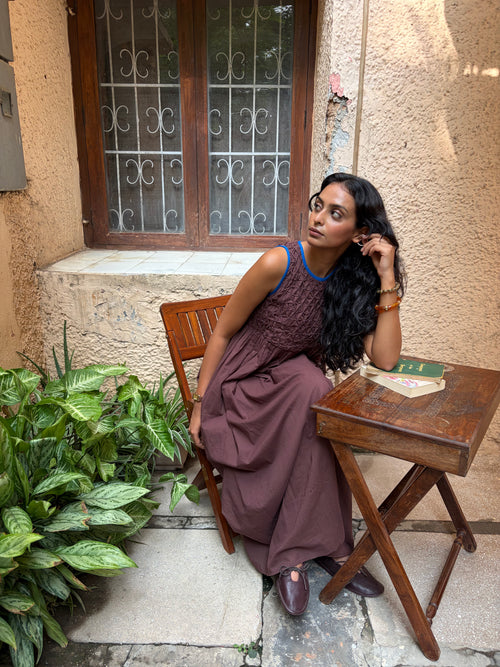 Indigo Truffle Dress