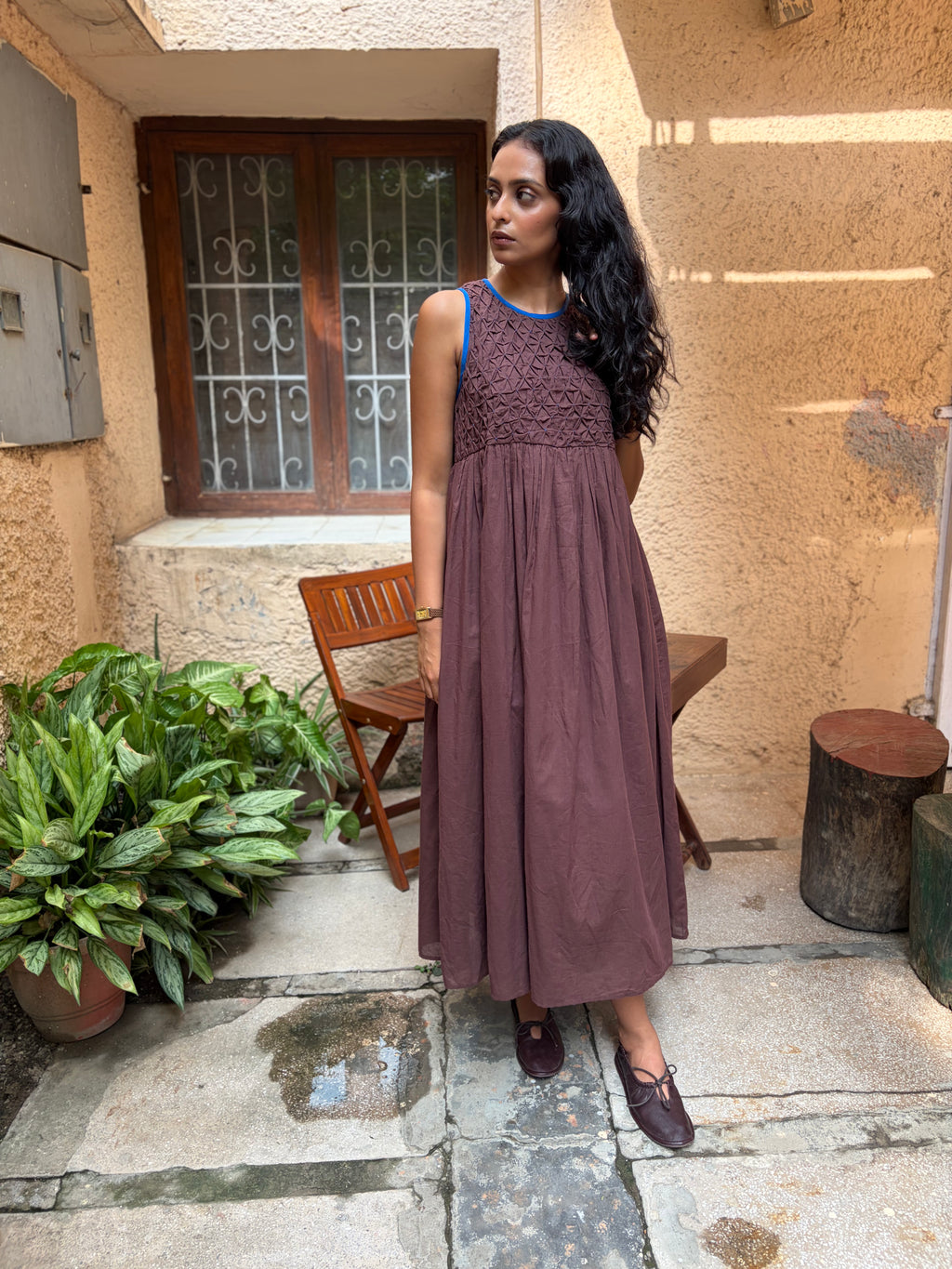 Indigo Truffle Dress