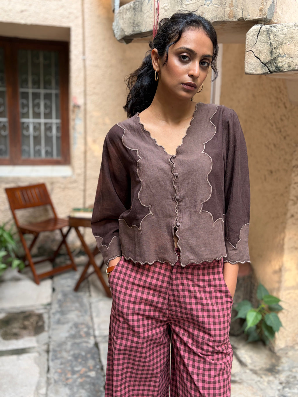 Chestnut Blouse